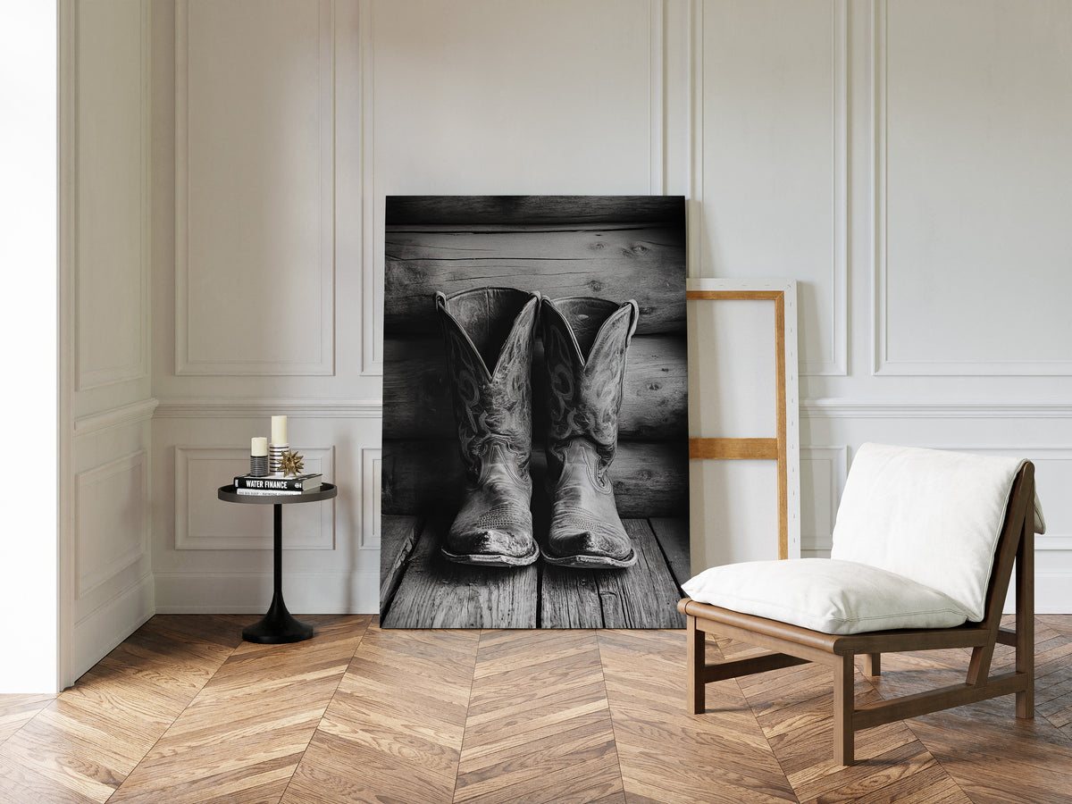 Weathered Boots and Western Roots