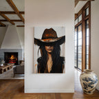 Ember Noir – Western Cowgirl Wall Art