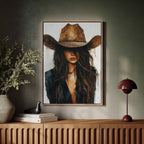 Whiskey Dust – Bold Western Cowgirl Print