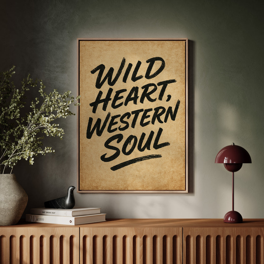Wild Heart Western Soul Print