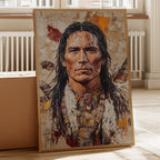Spirit of the Plains Warrior Portrait