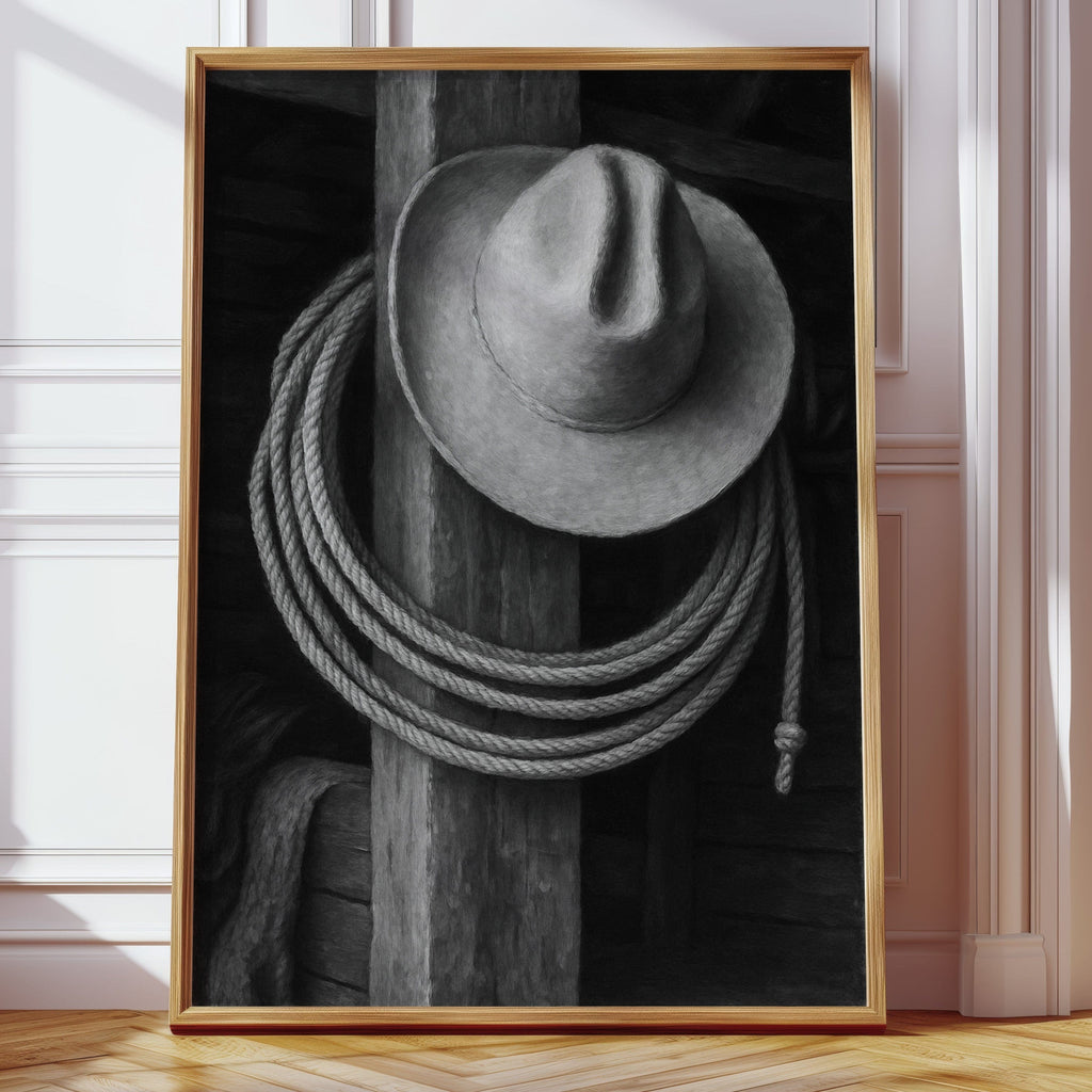 Cowboy Hat and Lasso