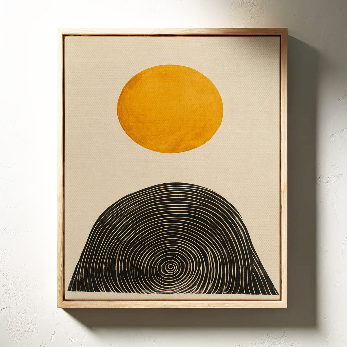 Solar Balance in Black and Gold