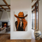 Copper Dust – Western Cowgirl Portrait