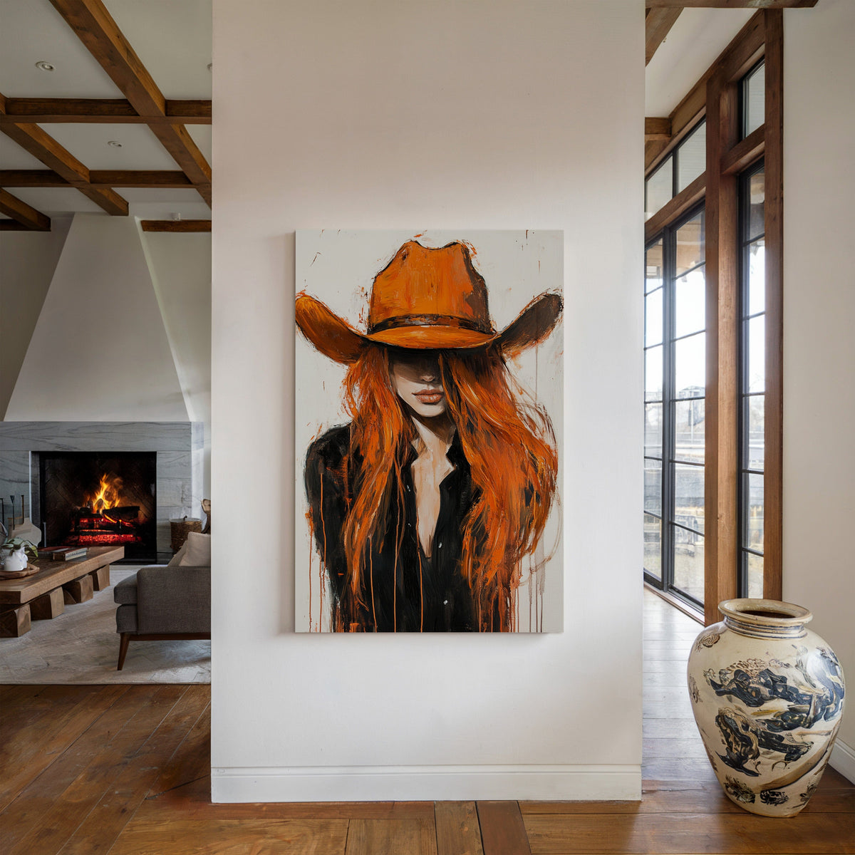 Copper Dust – Western Cowgirl Portrait