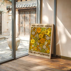 You Belong Among the Wildflowers – Retro Botanical Wall Art