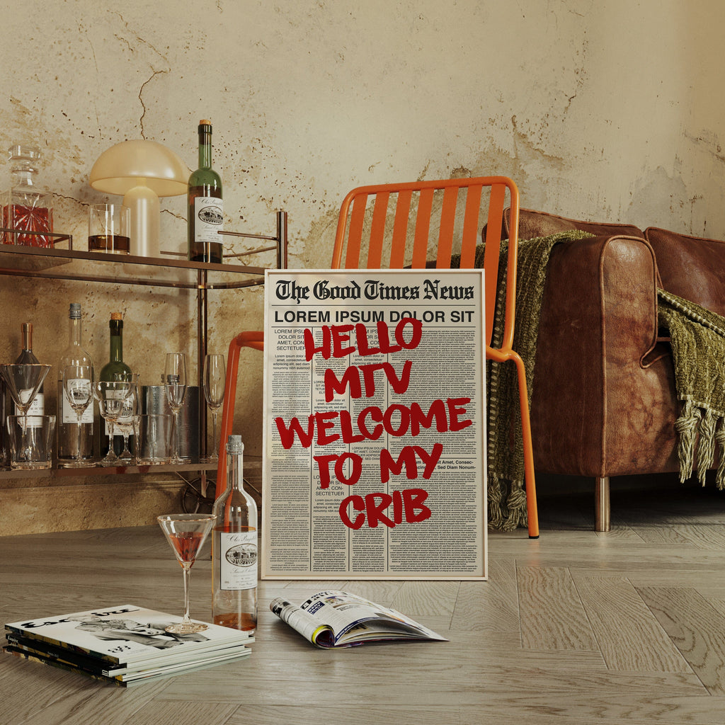 Hello MTV, Welcome Print
