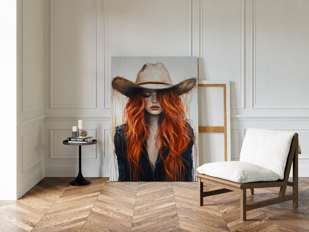 Cowgirl Ember – Rustic Elegance in Red