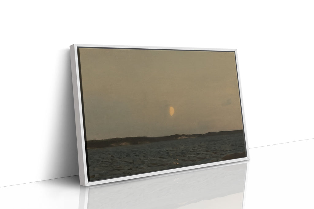 Moonrise Over Quiet Waters
