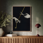 Severance Line in Gold and Ink
