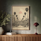 Palms & Pavement – Los Angeles in Ink