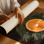 Citrus Meets Evergreen Embrace