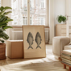 Two Fish Vintage Loaves and Fishes Symbol