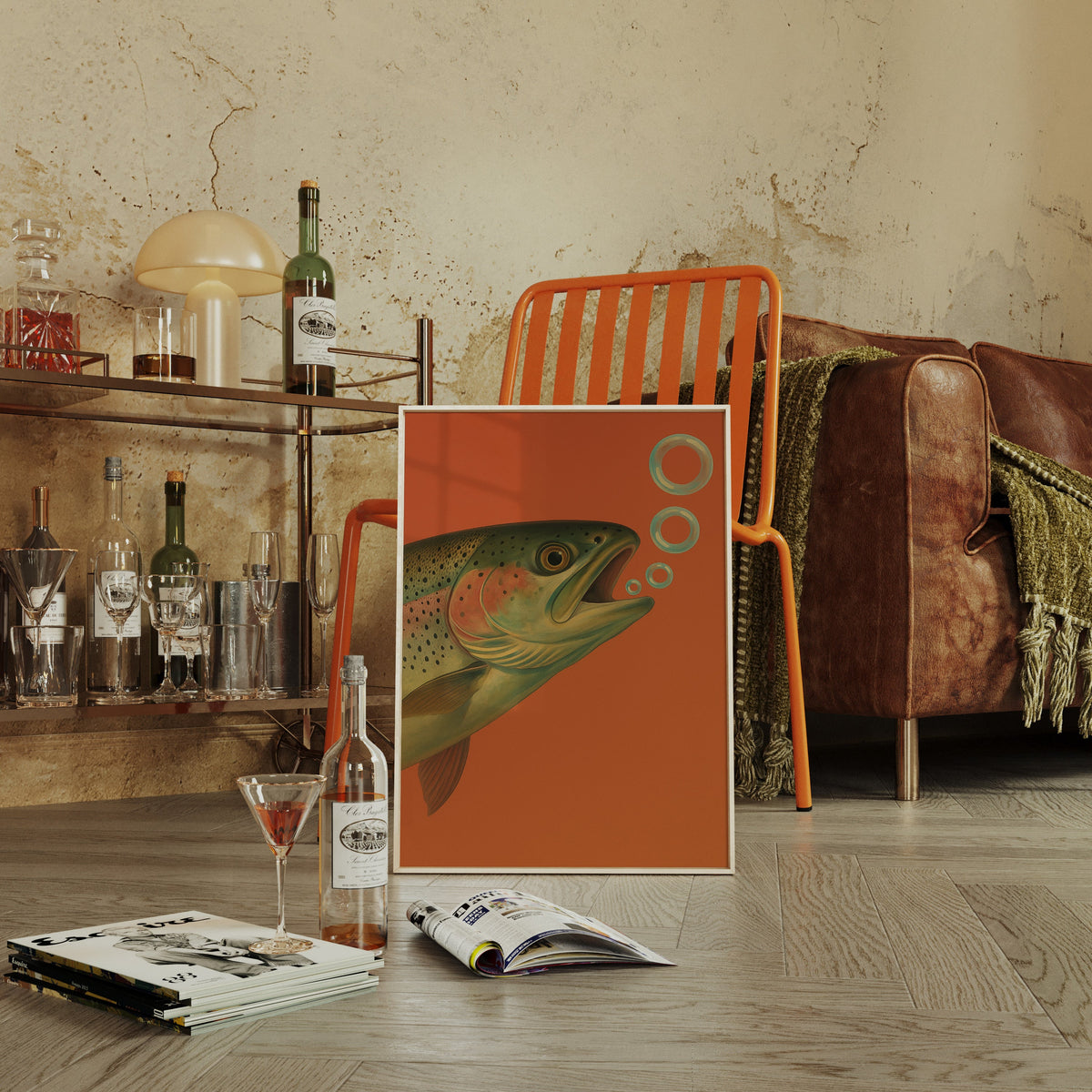 Trout Dreams in Tangerine