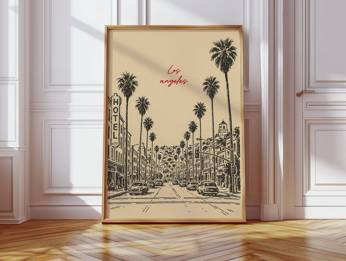 Palms & Pavement – Los Angeles in Ink