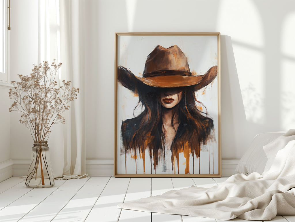 Desert Ember – Western Woman Art