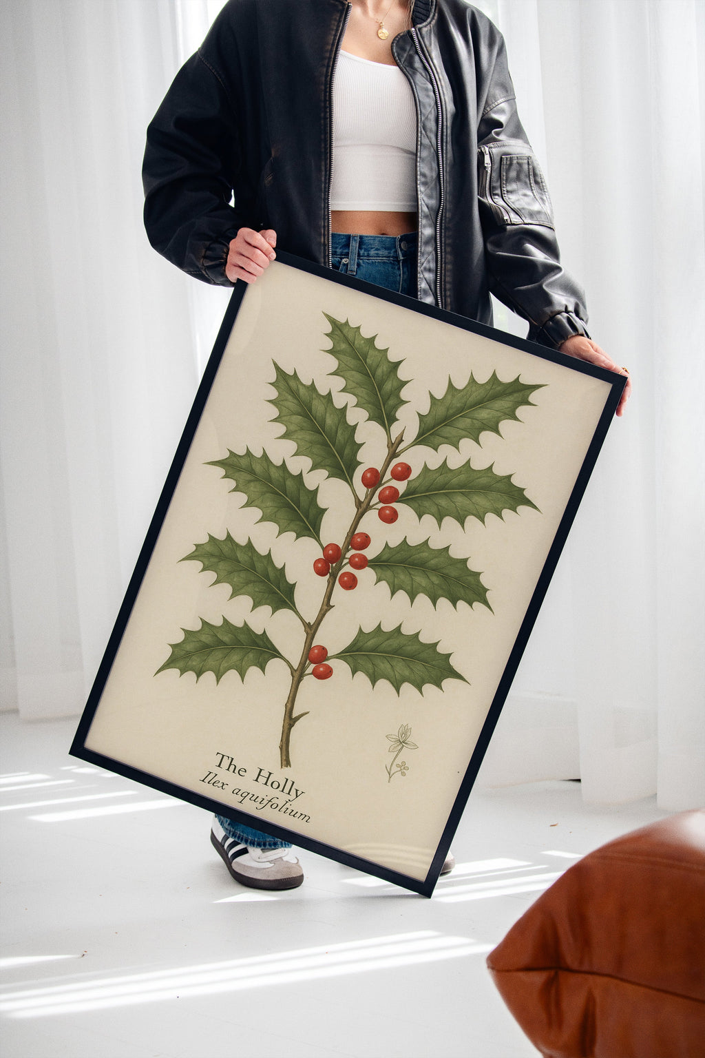 The Holly Botanical Art Print