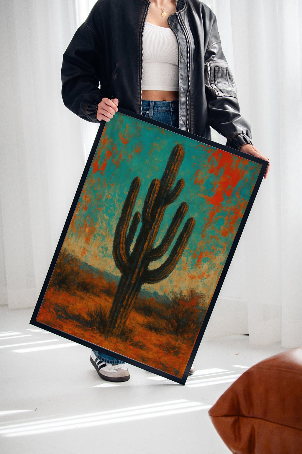 Lone Saguaro