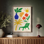 Sun Chair and Citrus Dreams