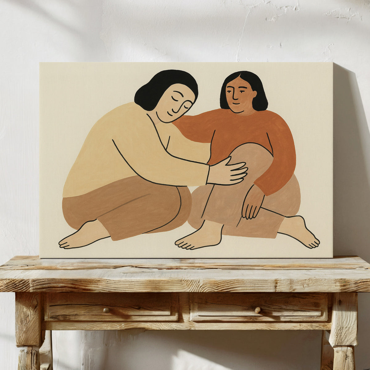 In Gentle Company Friendship Print