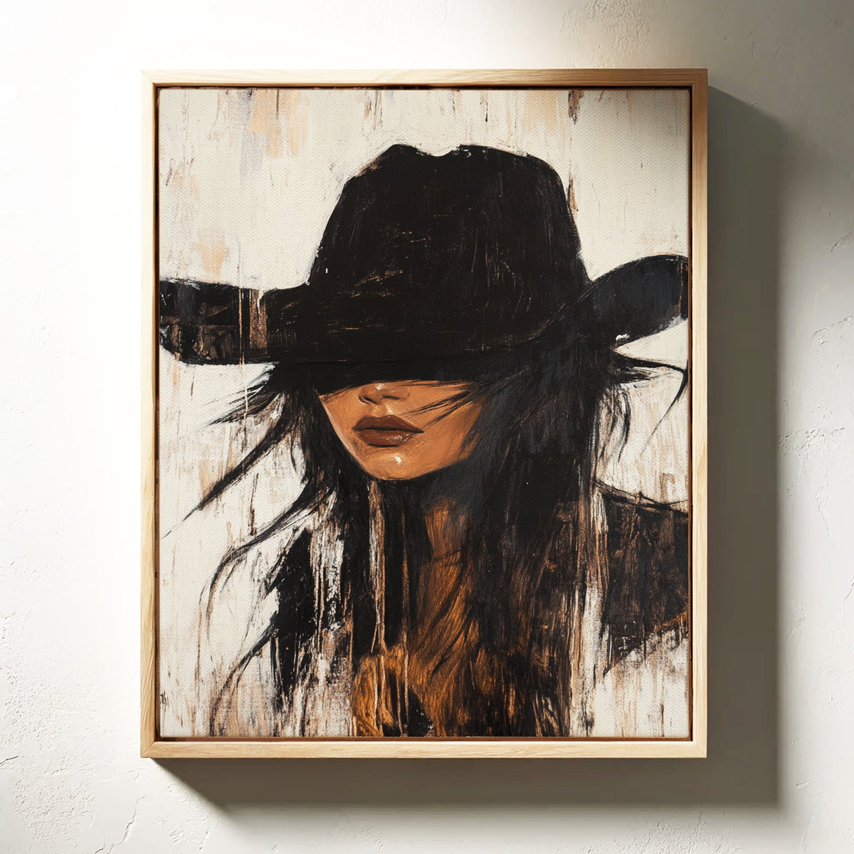 Outlaw Grace Western Cowgirl Portrait