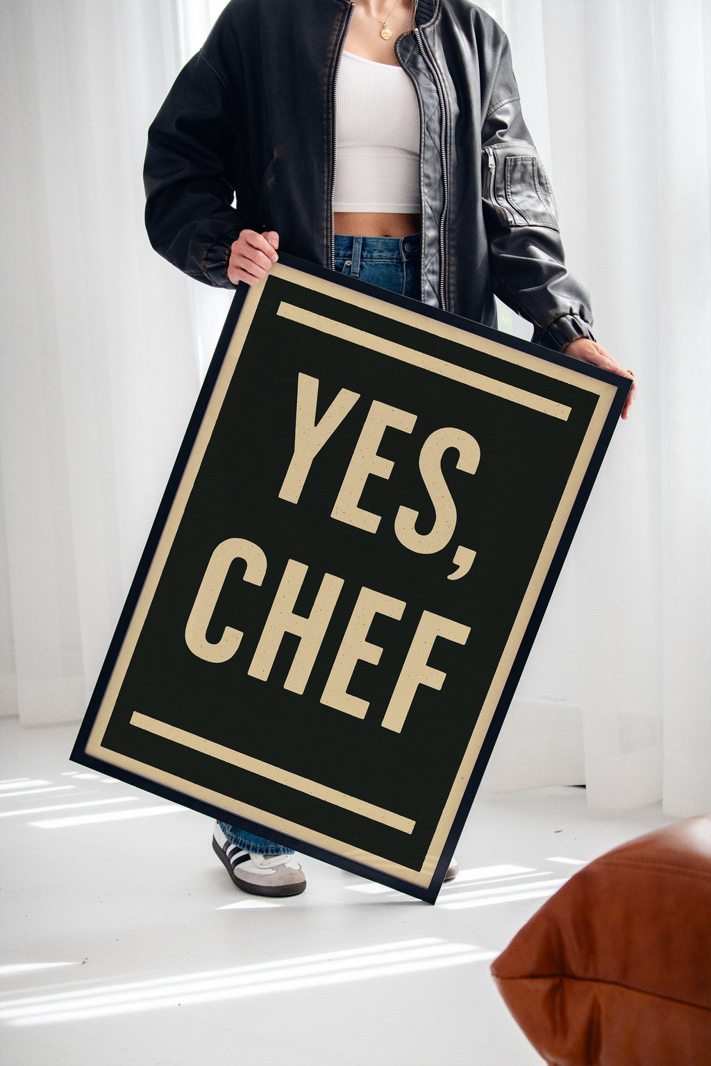 Yes Chef Kitchen Command Print
