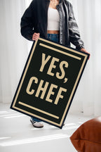 Yes Chef Kitchen Command Print