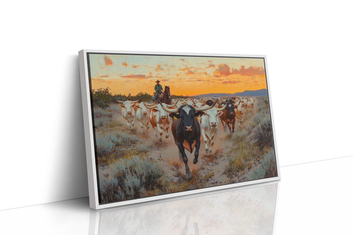 Longhorn Drive at Sunset