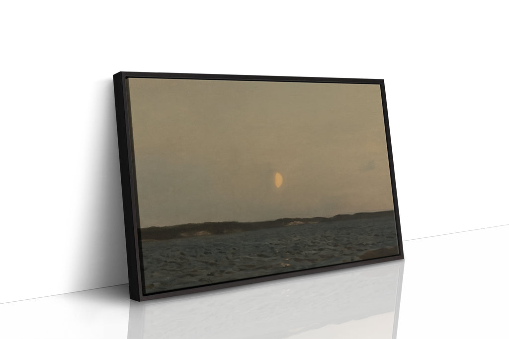 Moonrise Over Quiet Waters