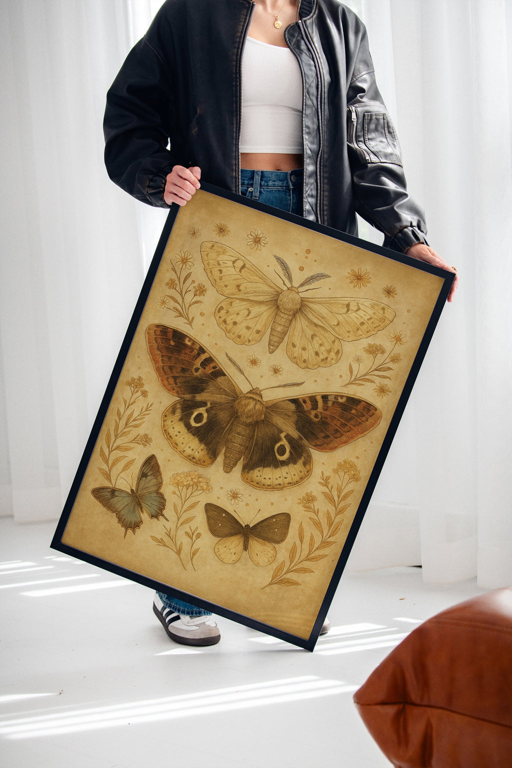 Vintage Moths and Meadow Wings