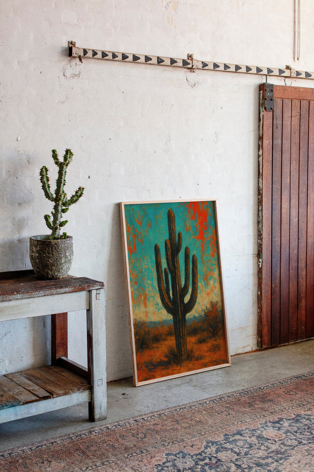 Lone Saguaro