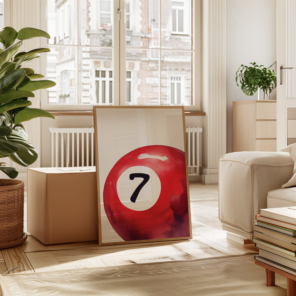 Lucky No. 7 Print