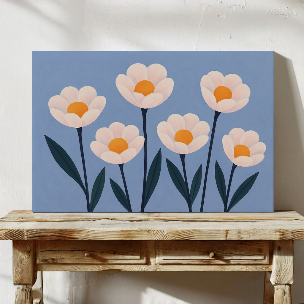 Sunlight Blooms in a Blue Sky