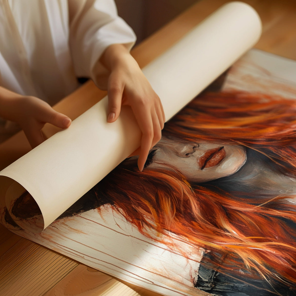 Cowgirl Ember – Rustic Elegance in Red