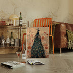 Antique Elegance with Scarlet Bloom