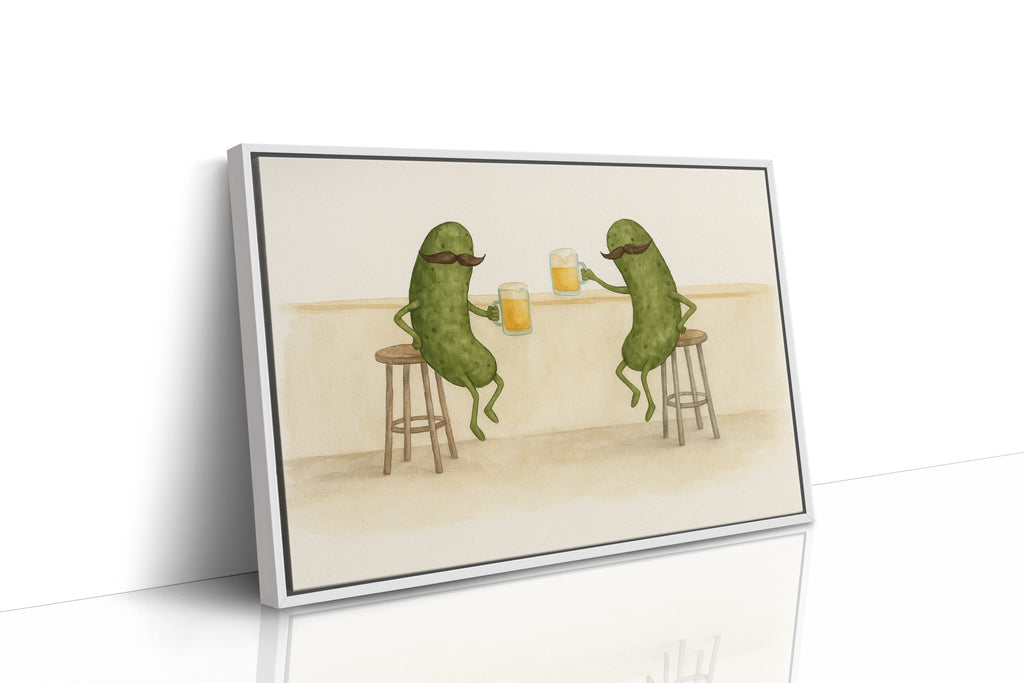 Pickles with Pints and Mustaches