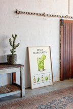Spicy Margarita Cocktail Recipe Print