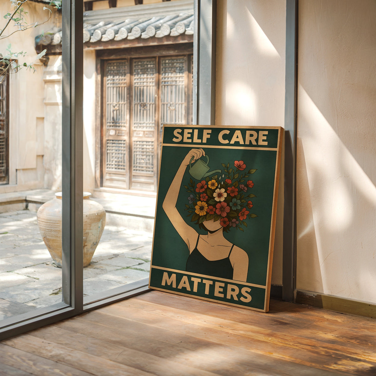 Self Care Blooms From Within