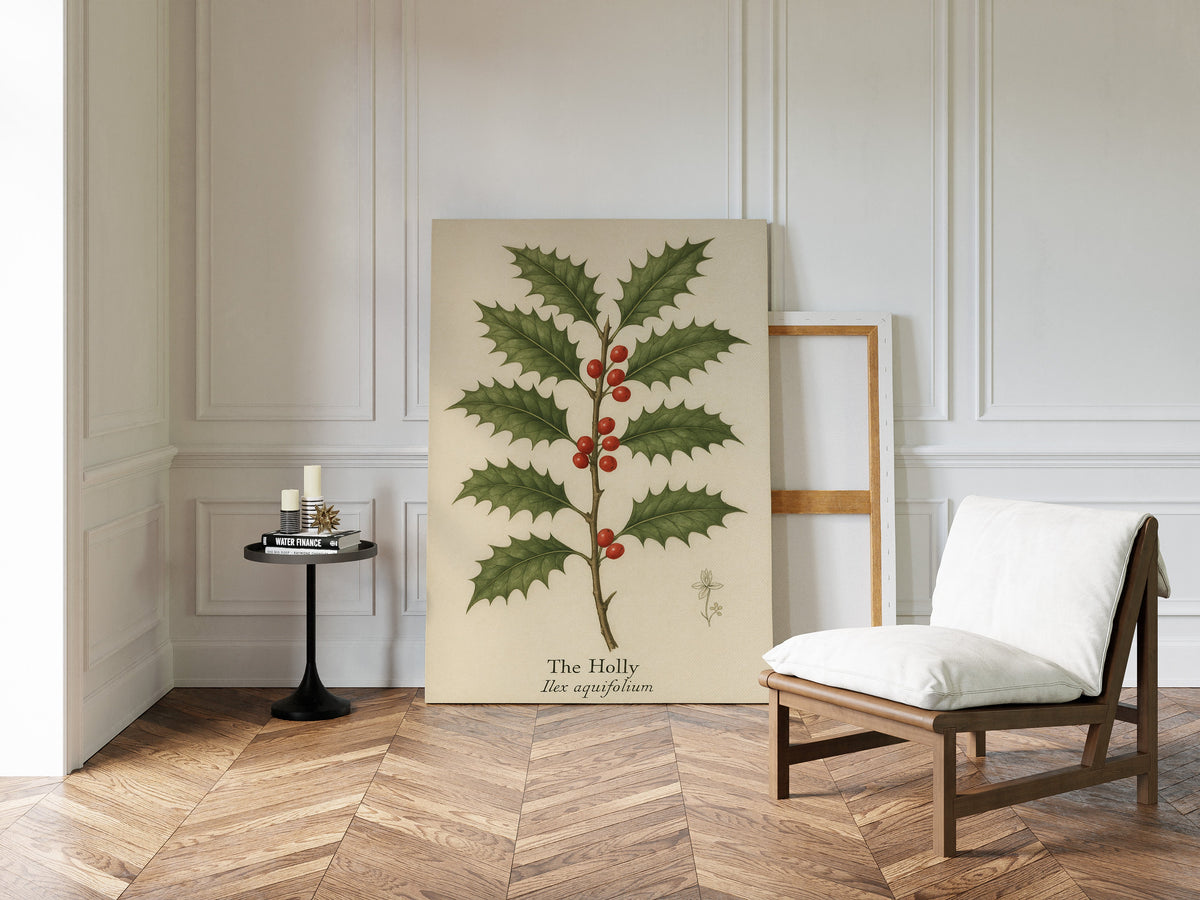 The Holly Botanical Art Print