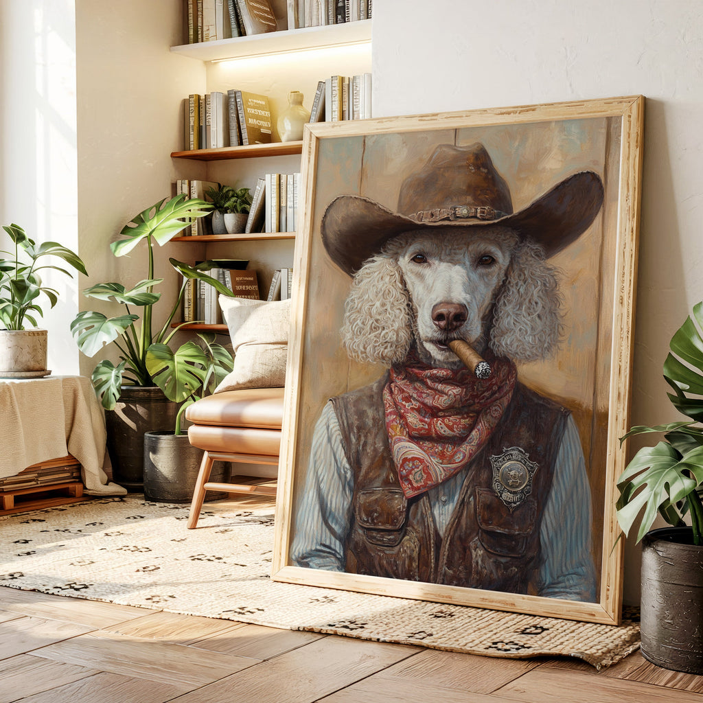 High Noon Poodle Sheriff