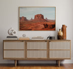 Monument Valley Buttes Under Open Sky
