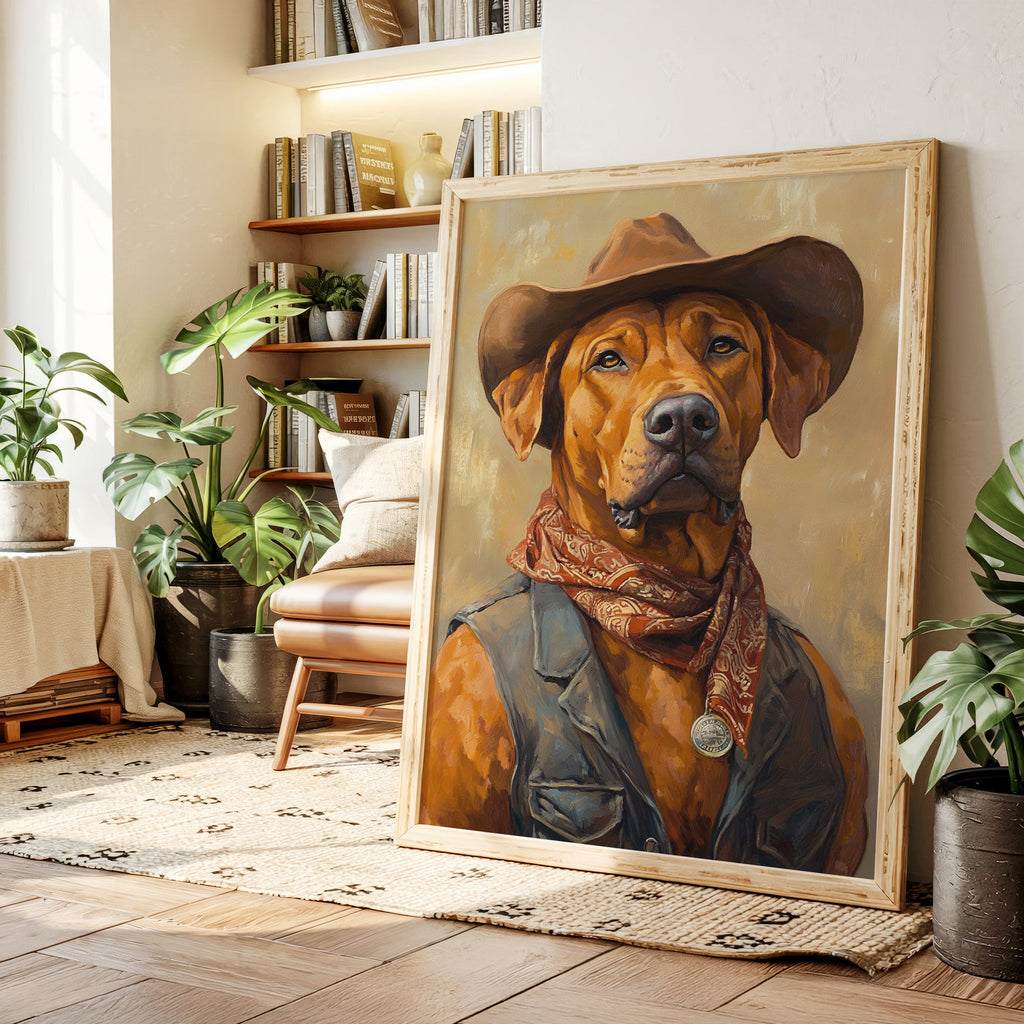 Rhodesian Ridgeback Desert Deputy