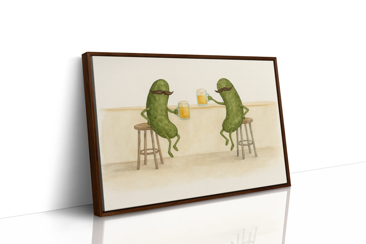 Pickles with Pints and Mustaches