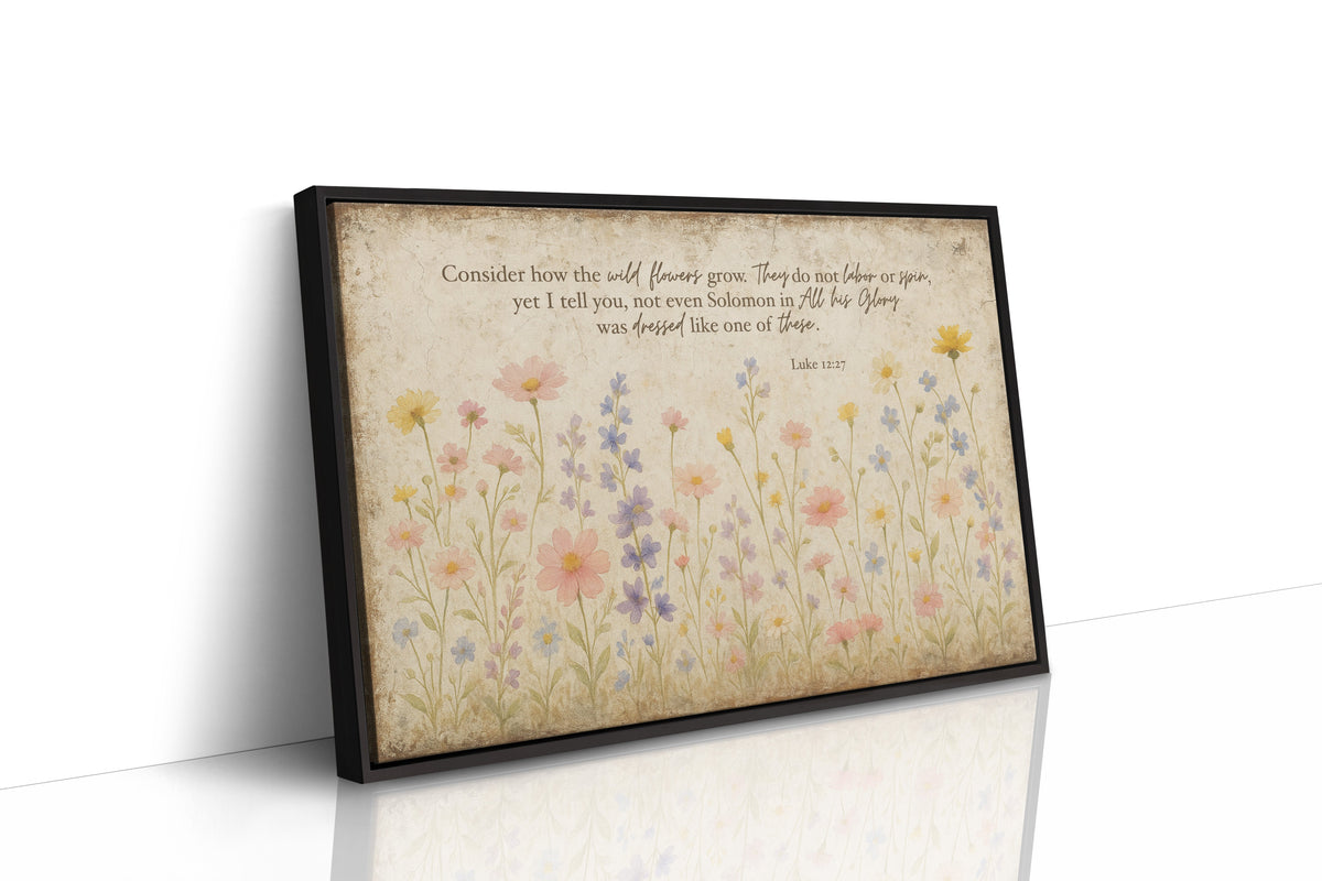 Consider the Wildflowers Luke 12:27