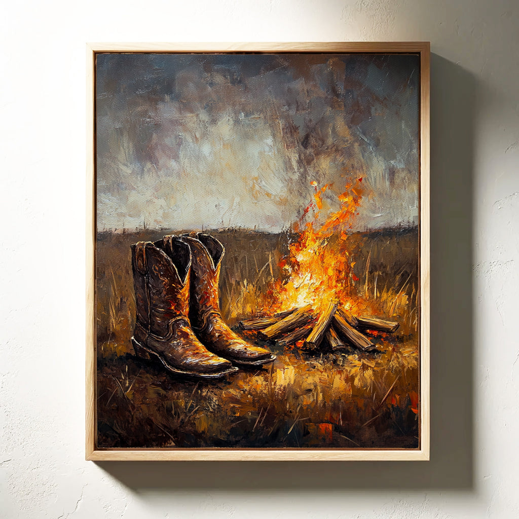 Boots by the Firelight