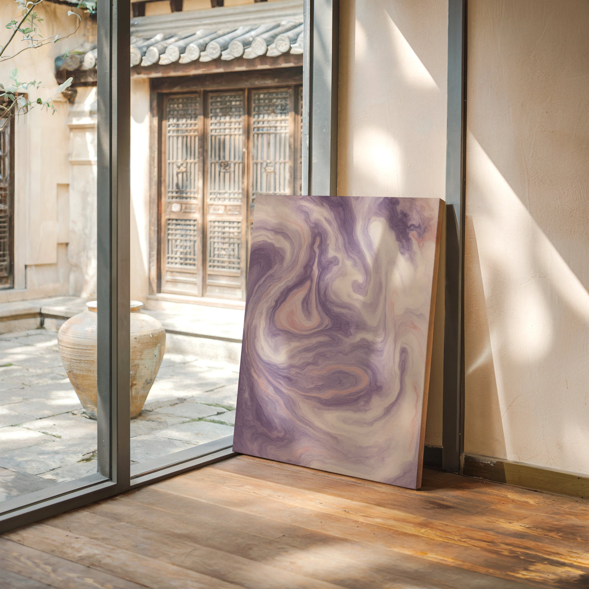 Lavender Dreamscape Swirl