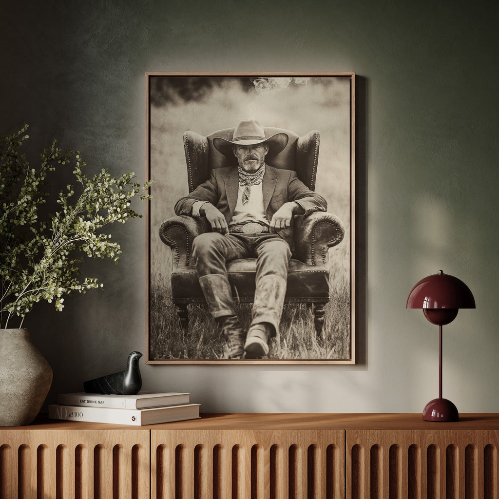 The Chair at Sundown