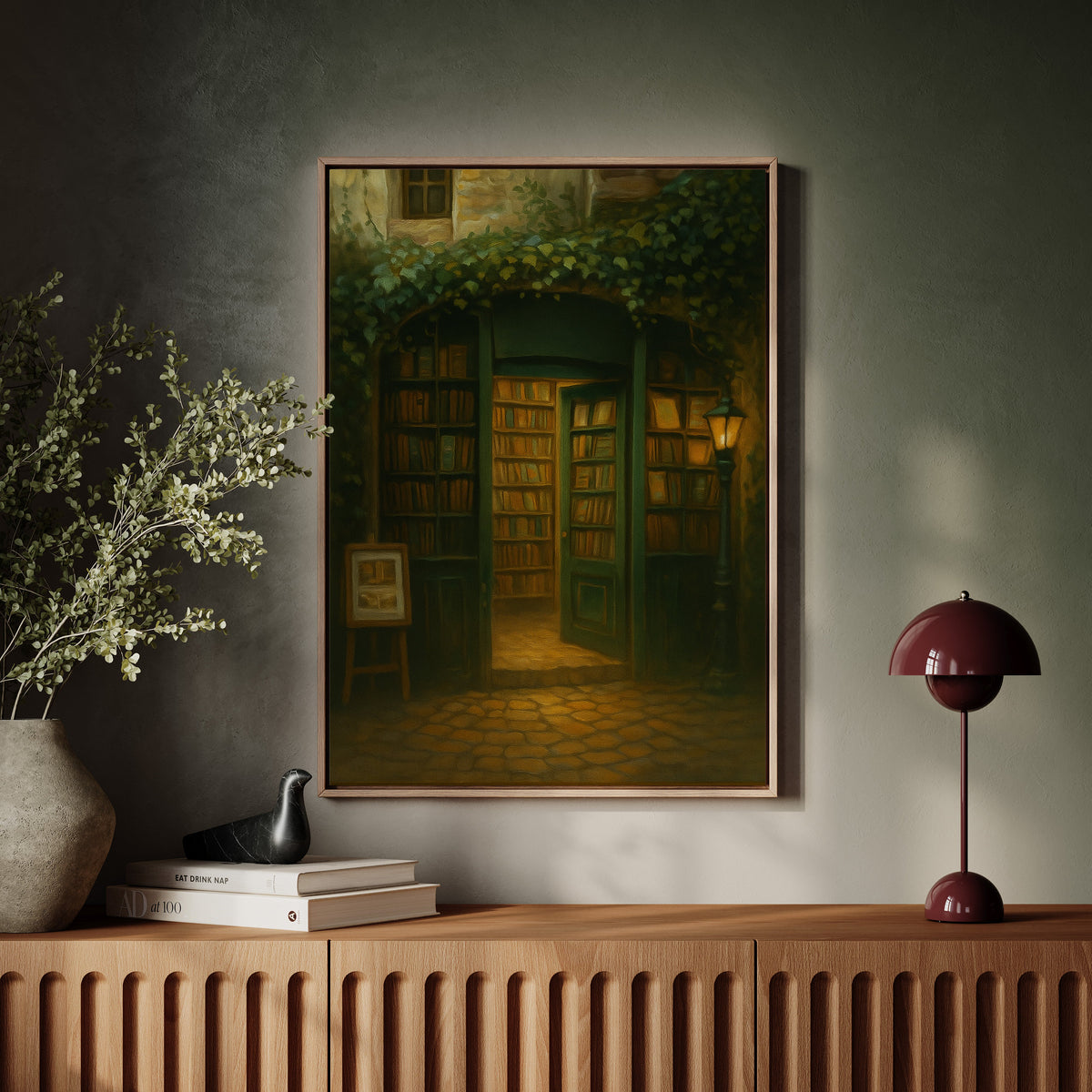 The Bookshop Beneath the Lantern Light