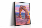 Delicate Arch at Dusk in Painted Sky