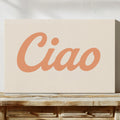 Ciao Retro Wall Art Print